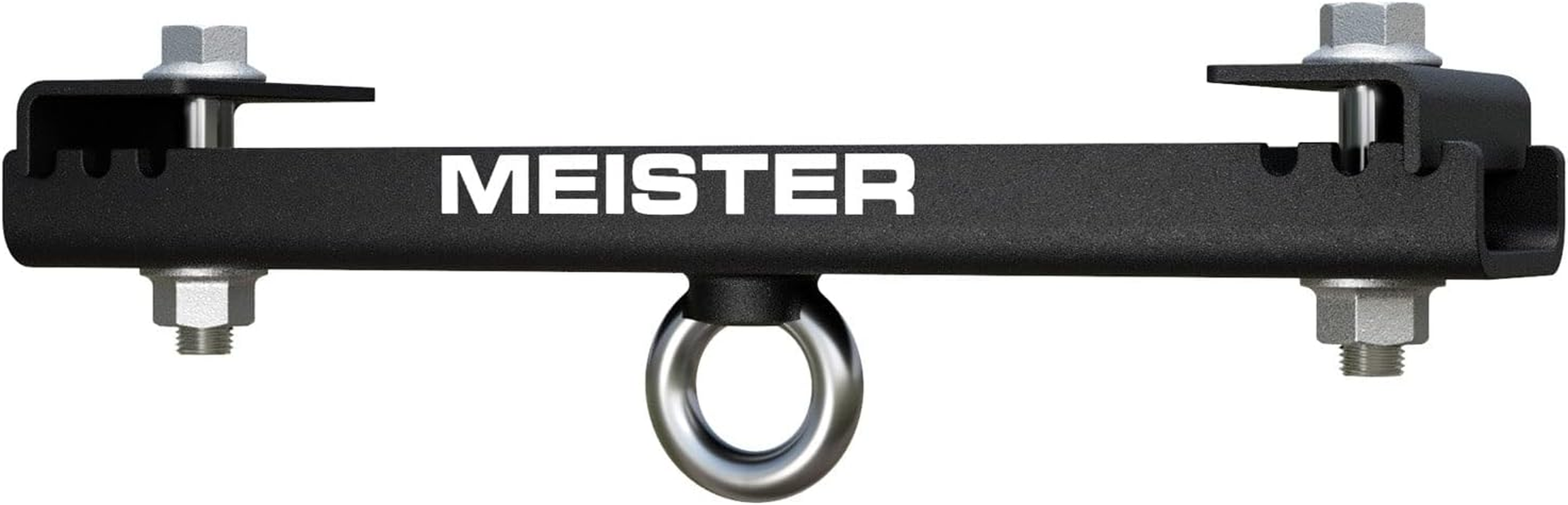 Meister Beam Clamp Hanger Mount for Boxing & MMA Heavy Bags, Suspension Straps & Ceiling Fixtures - Black - 7.5" - 9.5" image number 2