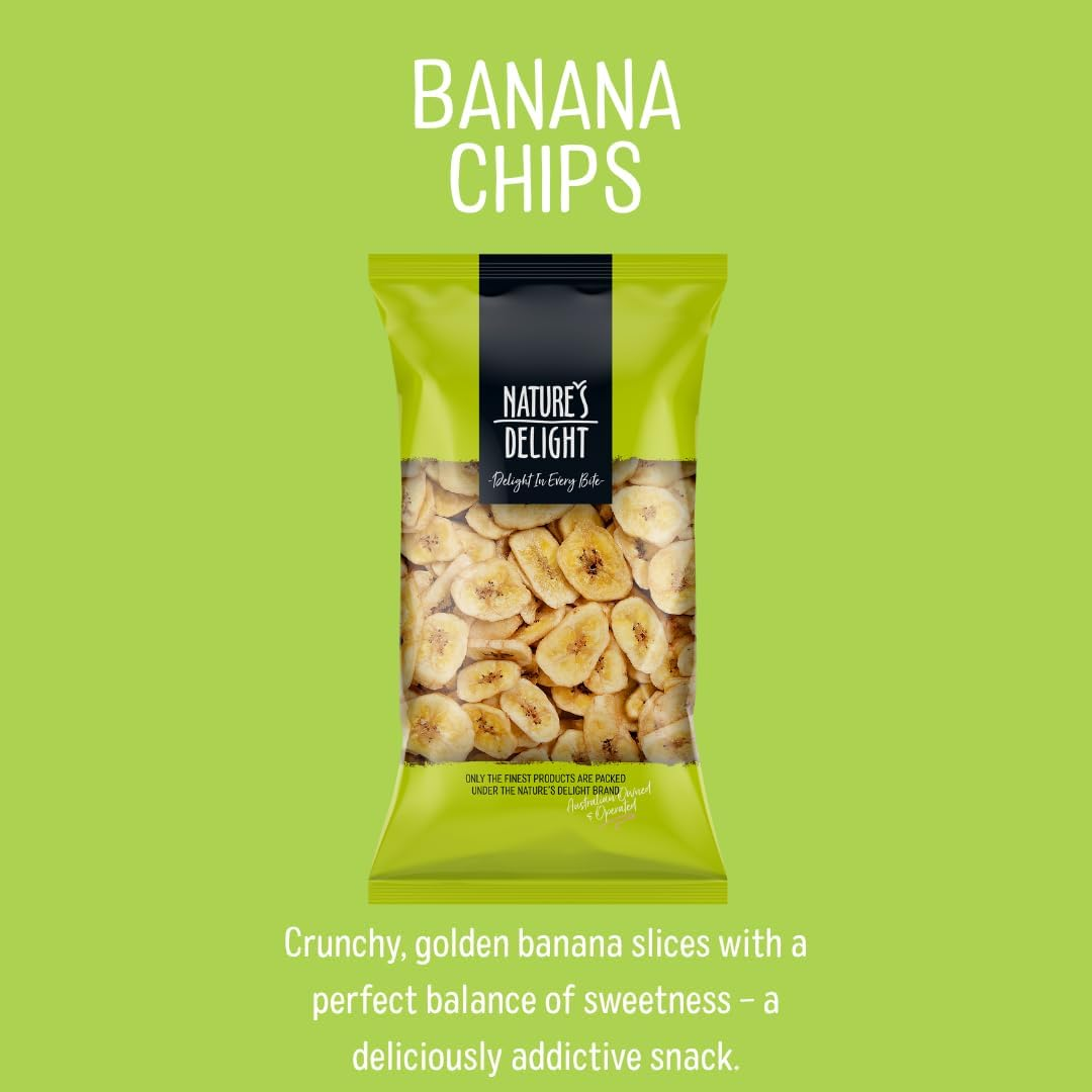Natures Delight Banana Chips 300 G image number 3