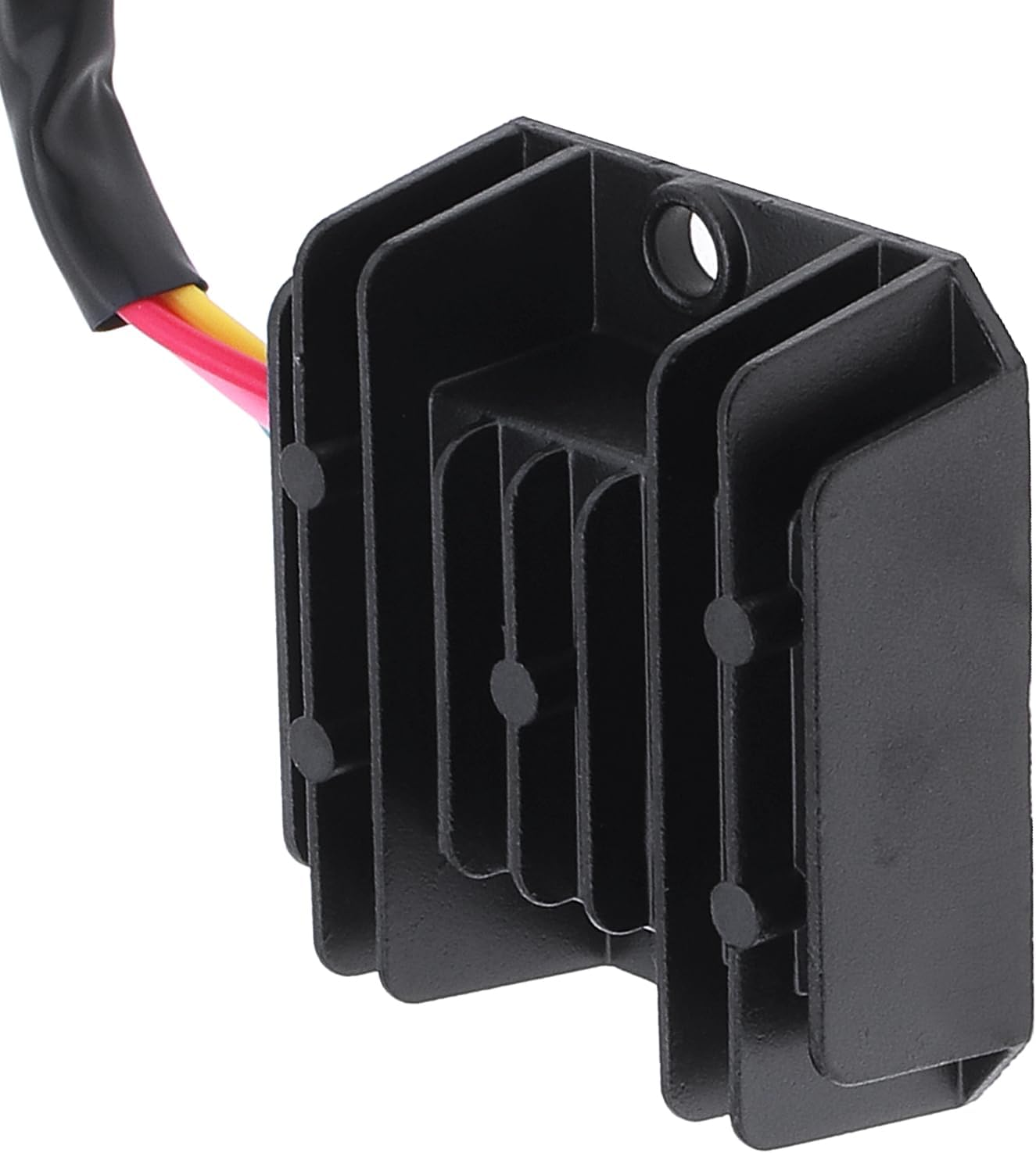 Windance 4 Wires 12V Voltage Regulator Rectifier Replacement for GY6 125Cc 150Cc 250Cc Motorcycle Scooter Moped Go Kart ATV (1 Piece)
