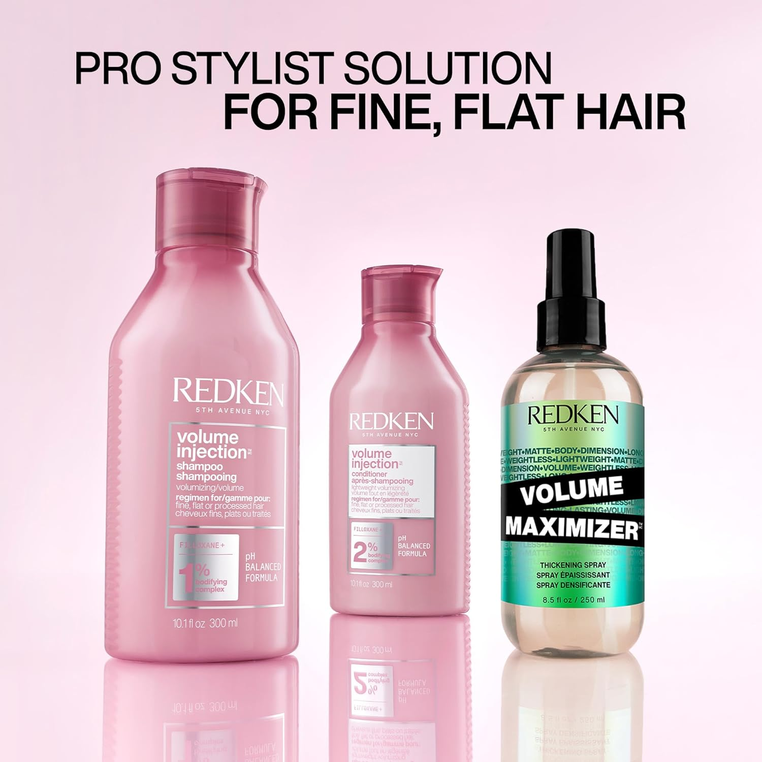 Redken Volume Injection Shampoo, 999.58 Ml image number 5