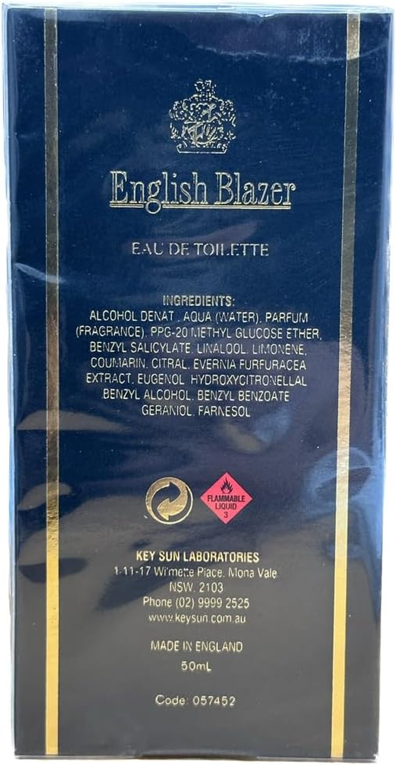English Blazer by Parfums Bleu Eau De Toilette Spray 50Ml