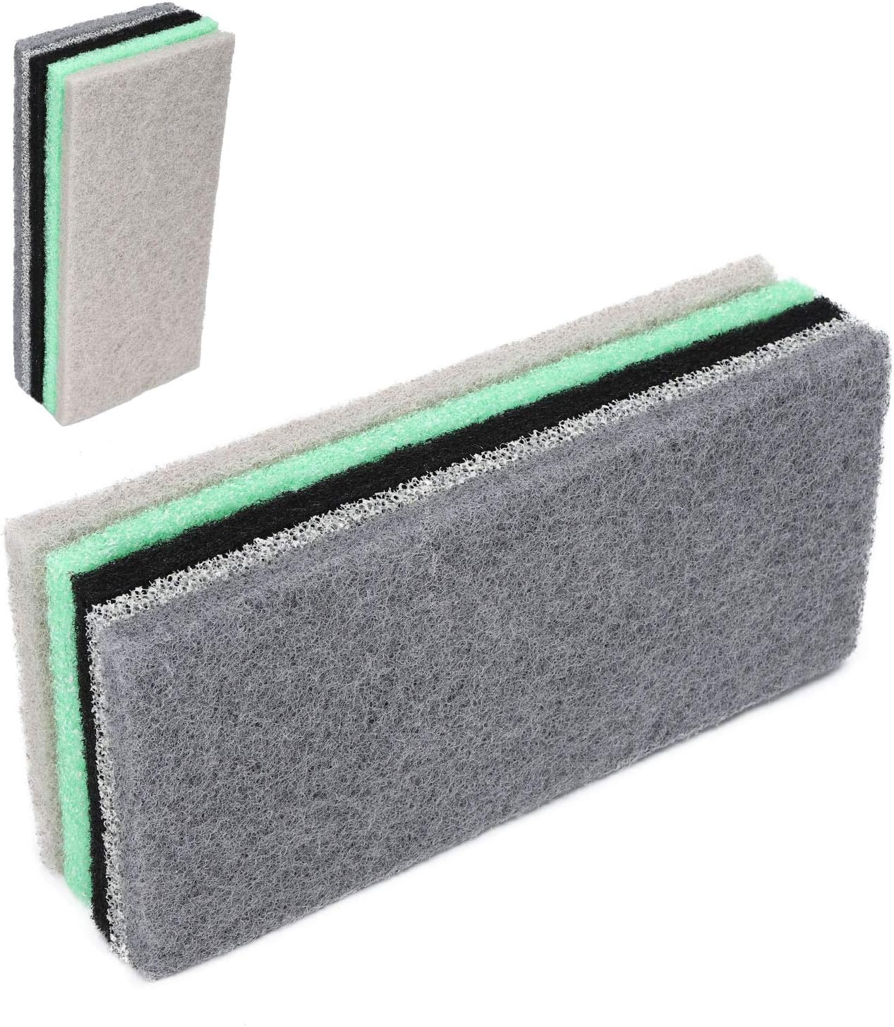 Tnfeeon Filter Wool Floss for Aquarium Functional Aquarium Biochemical Filter Sponge Fish Tank Foam Media Pad image number 3