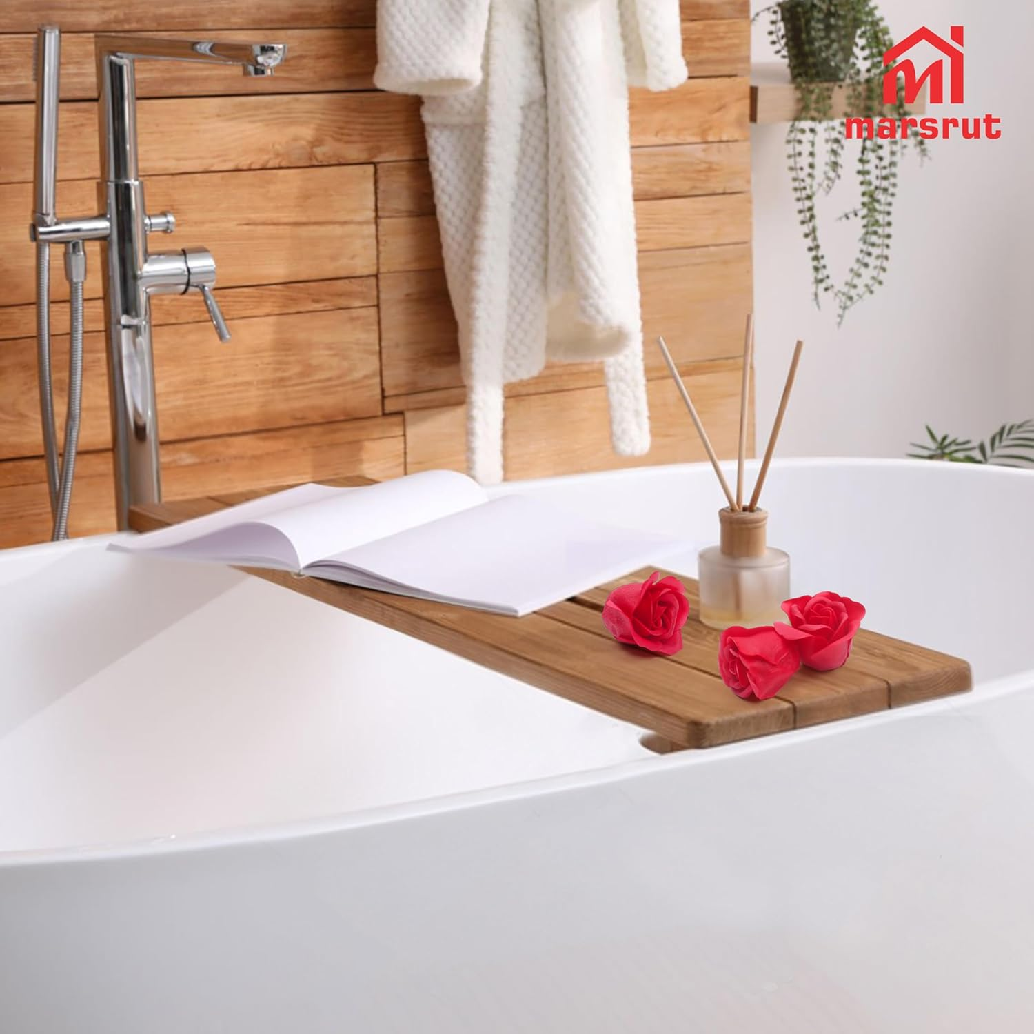 Marsrut 81Pcs Bath Soap Rose Flower,Scented Soap Rose Petals Body Soap for Valentine'S Day, Wedding, Anniversary, Birthday, for Her Red image number 6