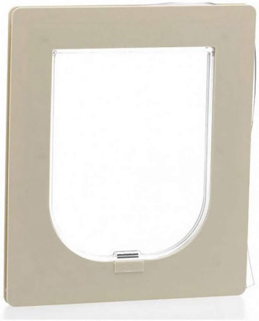 Petway Pet Doors Security, Stone Beige, Large