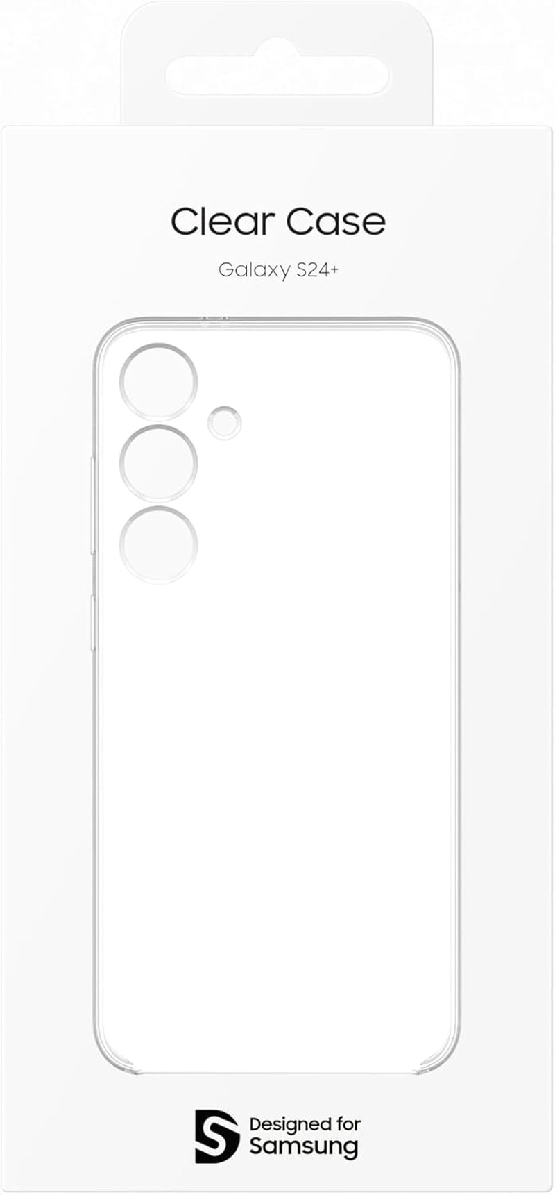 Samsung Clear Case for Samsung Galaxy S24+, Transparent image number 4