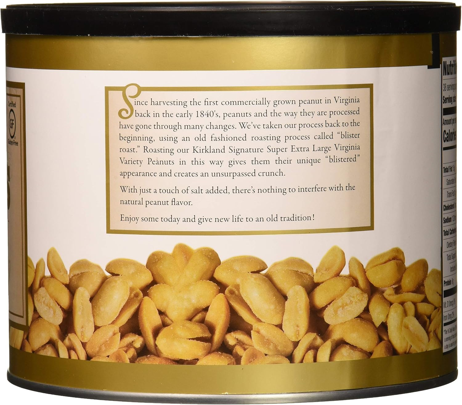 Kirkland Signature Nuts, Super XL VA Peanuts, 40 Ounce (Pack of 2) image number 6