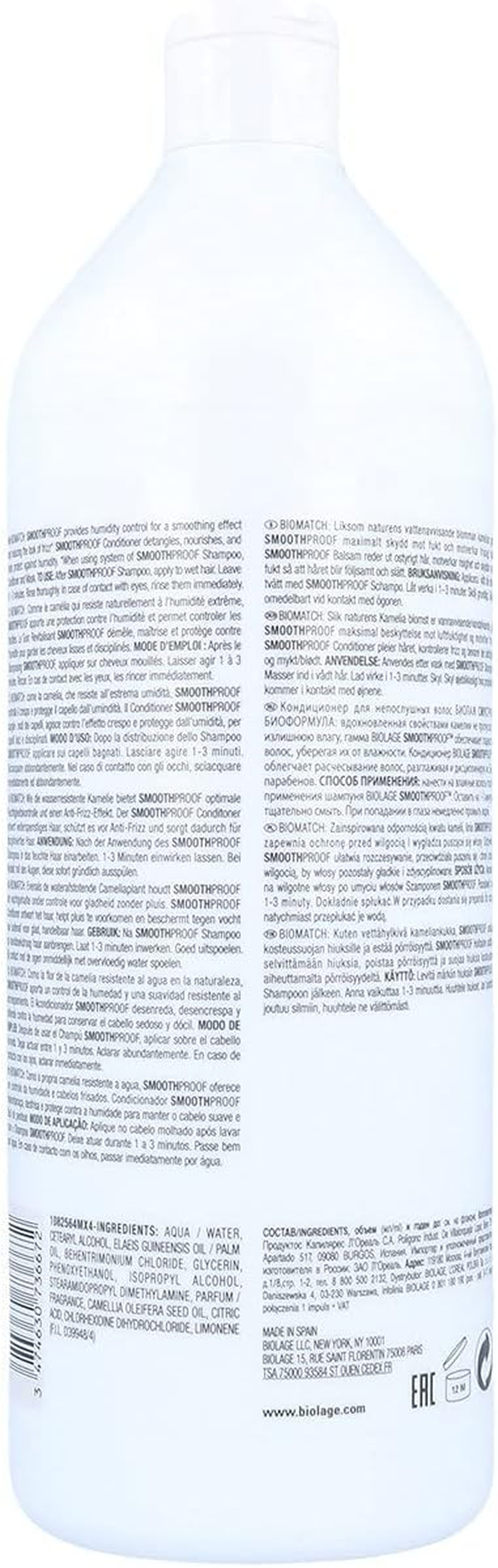 MATRIX Biolage Smoothproof Conditioner 1 Litre image number 2