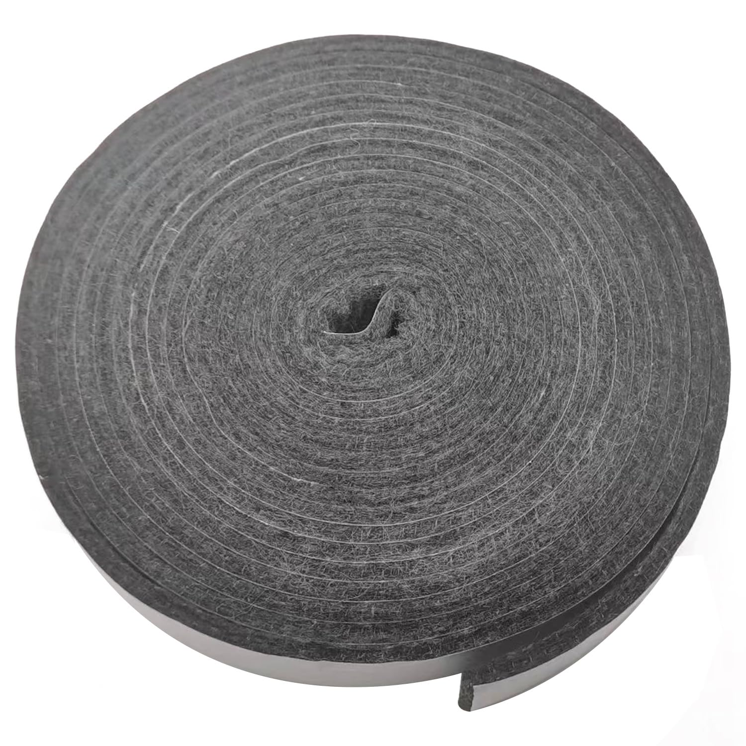 Smoker Gasket Seals,High Temp Grill Gasket Replacement,Self Stick Grey Fire Smoker Seal, BBQ Gasket Tape Self Stick Felt 14Ft Long, 7/8" Wide, 1/8" Thick image number 6