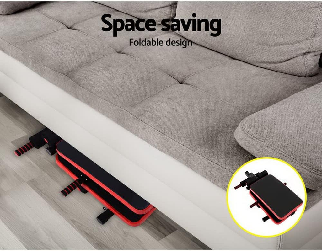 Everfit Weight Bench Incline Gym Sit up FID Benches Press Weights Exercise Fitness Equipment Home Workout Fits for Multi Station Smith Machine, with 100Kg Capacity and 7 Adjustable Height image number 6