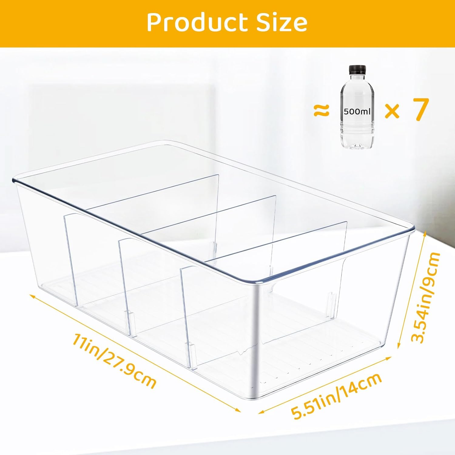 Gominimo - Pantry Organizer, Snack Organizer, Pantry Organization, Pantry Organizers and Storage, Snack Organizer Pantry, the Home Edit Storage Containers, Snack Holder, Chip Organizer Pantry image number 6