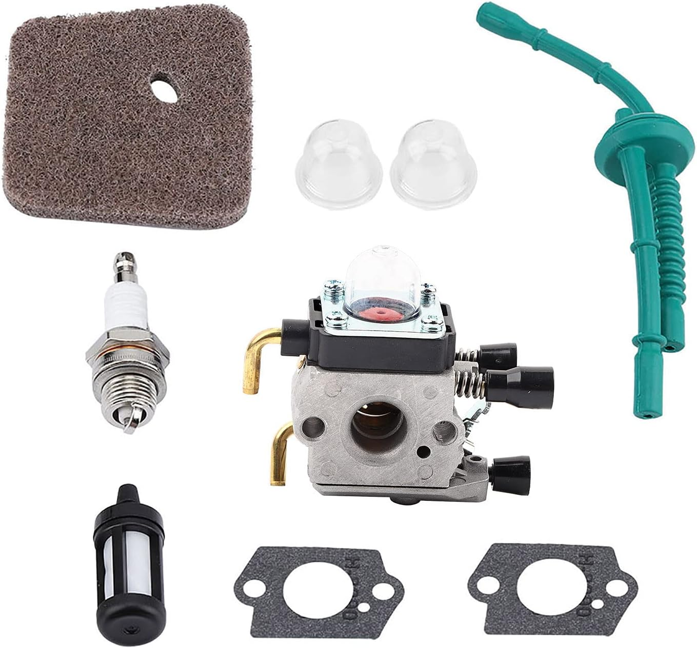Carburetor Replacement Kit, Carburetor Carb for STIHL FS55 FS55RC FS38 KM55 HL45 KM55R image number 5