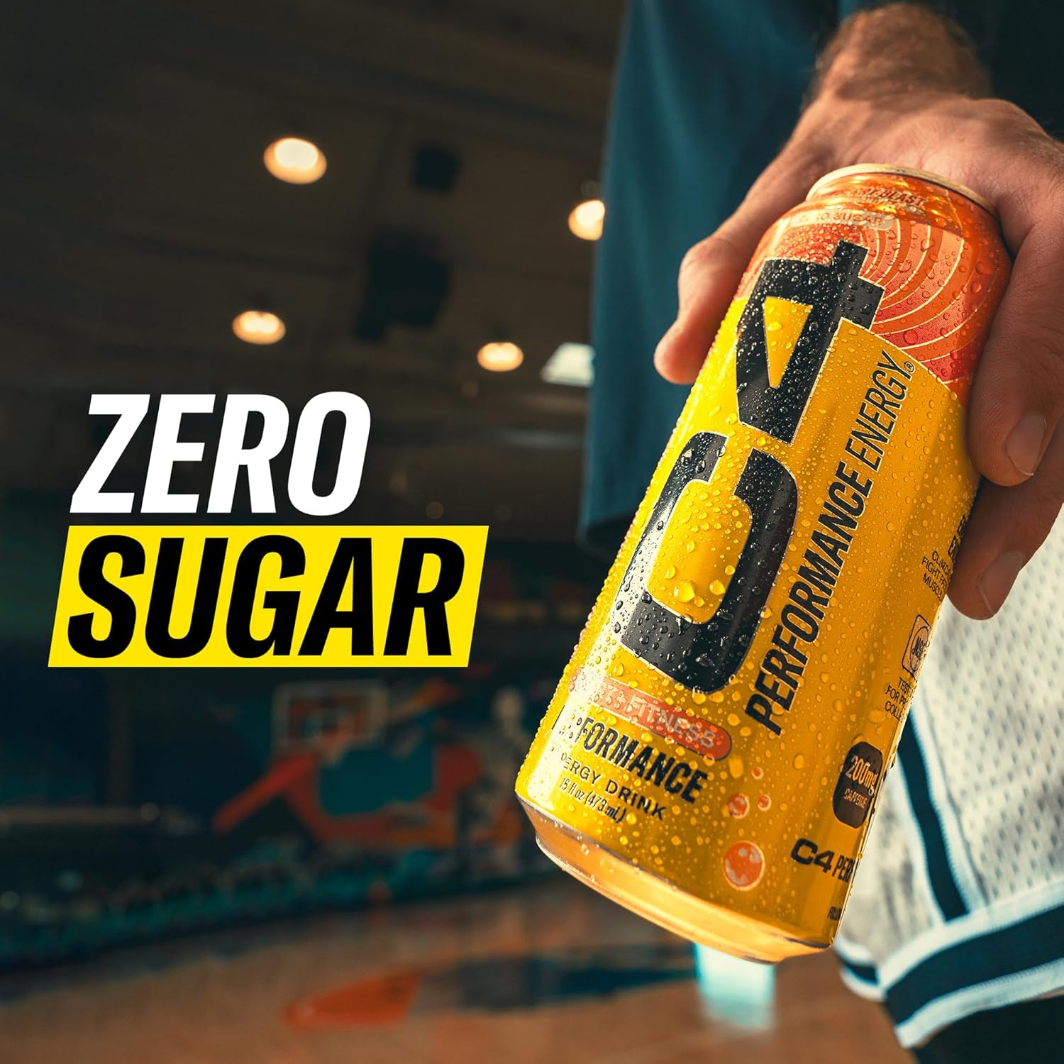 C4 Original Sugar Free Energy Drink | Orange Slice | Pre Workout Performance Drink with No Artificial Colors or Dyes,12 Fl Oz (Pack of 12) image number 6