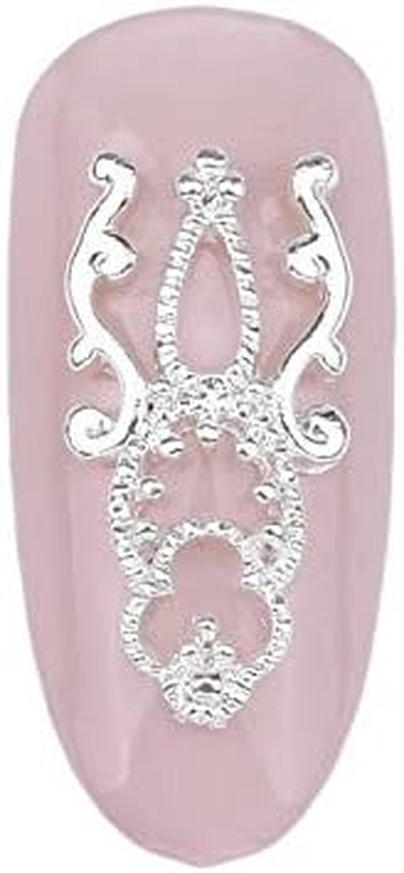 HANGQINGHENG Metal Nail Studs Scarab Nail Art Decorations Accessories Polish Nails Charms (Color : YH02) image number 2