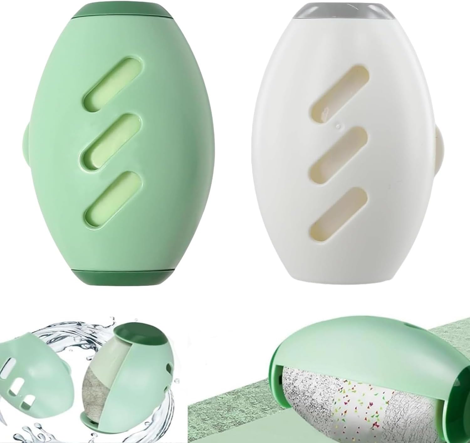 Bessy Shop Pack of 2 Reusable Lint Roller with Sticky Gel, Washable Pet Hair Remover for Clothes, Hair and Dust, Portable Lint Roller Sticker for Pet Hair, Household & Cleaning image number 6