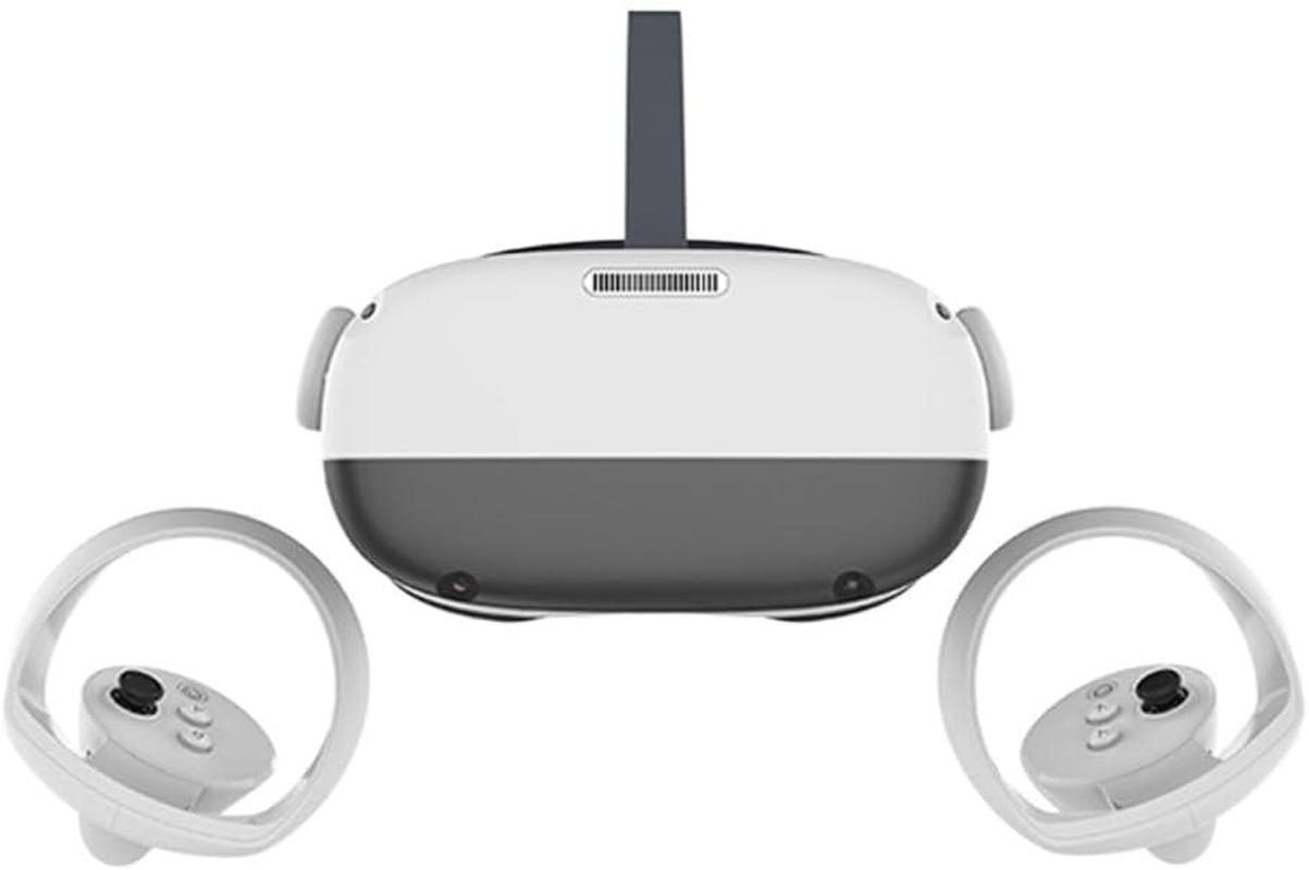 Virtual Reality Glasses 128GB/256GB VR Glasses Virtual Reality Motion-Sensing 4K Wireless Stream Game Headset Compatible for Metaverse Avatar Fcompatible for Pico Neo 3 Neo3 VR Phone Glasses (Color : image number 2