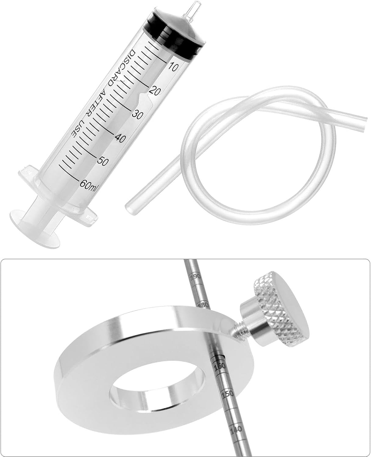 Rrlihjgu Motorcycle Fork Oil Seal Oil Driver, Fork Oil Level Tool,Precise Motorcycle Fork Tool | Sealed Automotive Equipment Tight for Youth image number 2