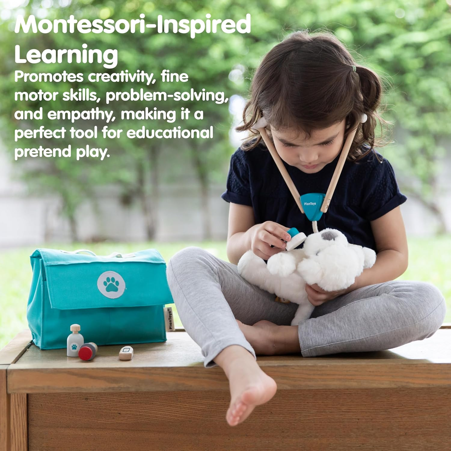 Plantoys - Vet Set - Black image number 4