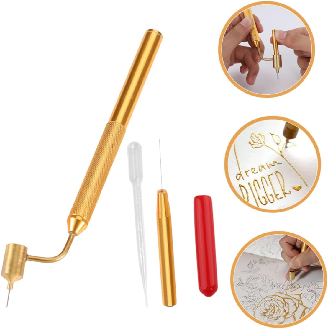 Car Scratch Repair Pen Paint Applicator for for Car Models Easy to Use Scratch Remover Tool image number 4