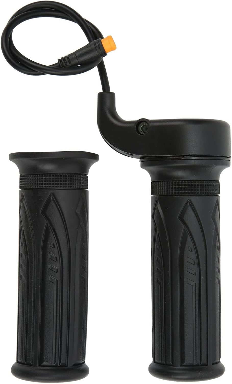 1 Pair Electric Bike Throttle, E Bike Throttle Waterproof Connector, E Scooter Accelerator Throttle Connector, 20X Speed Throttle Grip for 22.2Mm Handlebars