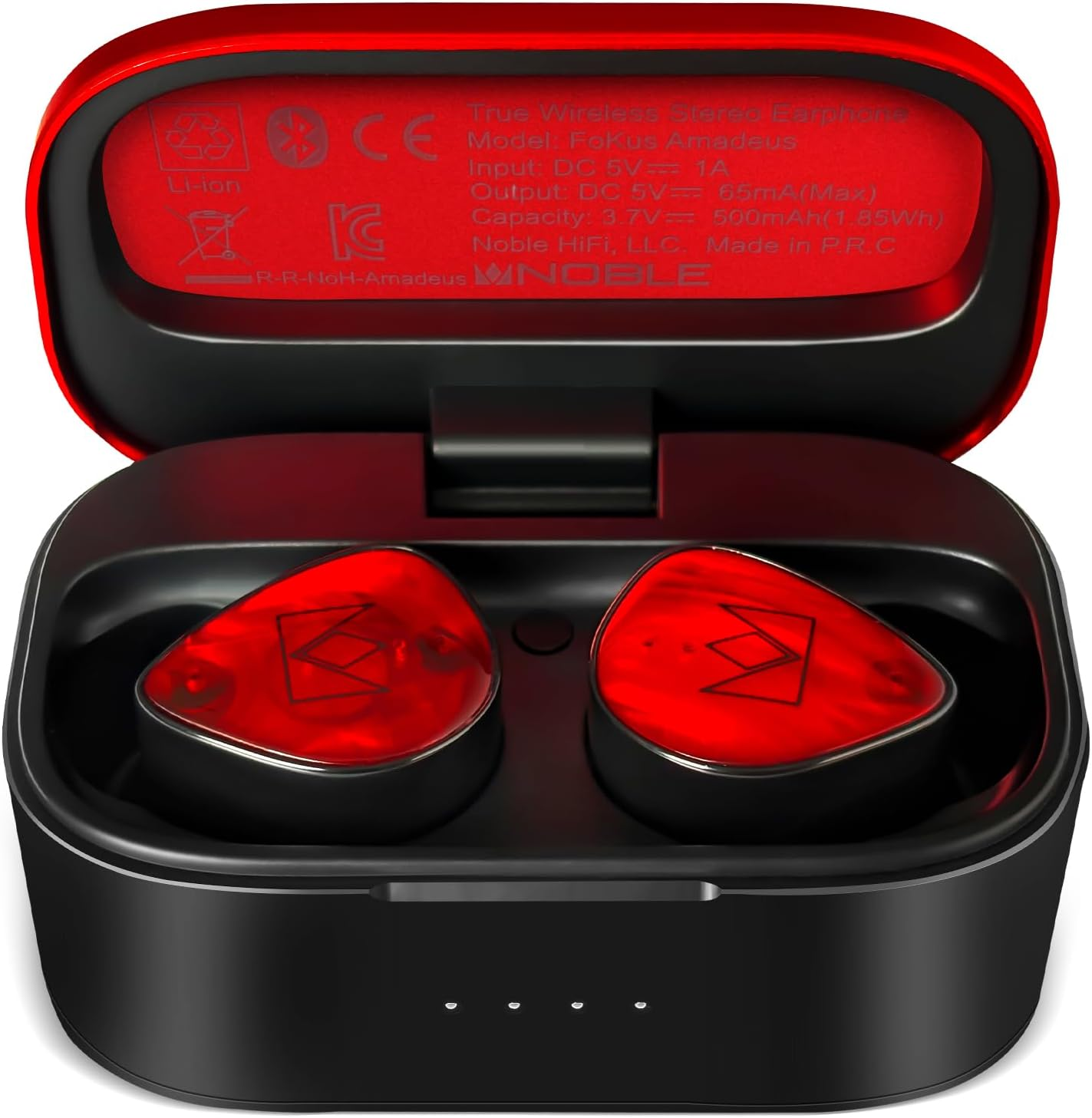 Noble Audio Fokus Amadeus True Wireless Stereo Bluetooth In-Ear Headphones with Microphone, Sound Personalization image number 1