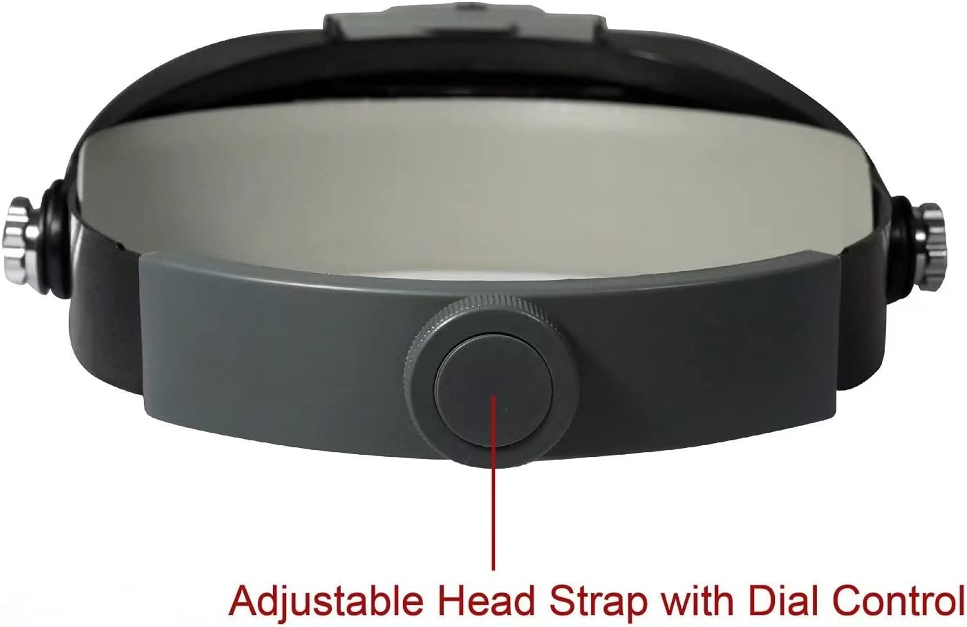 Professional Headband Magnifier - Magnifying Glass Hand-Free Loupe with LED Light for Reading,Watch Repair,Crafts,Jewelry Close Work