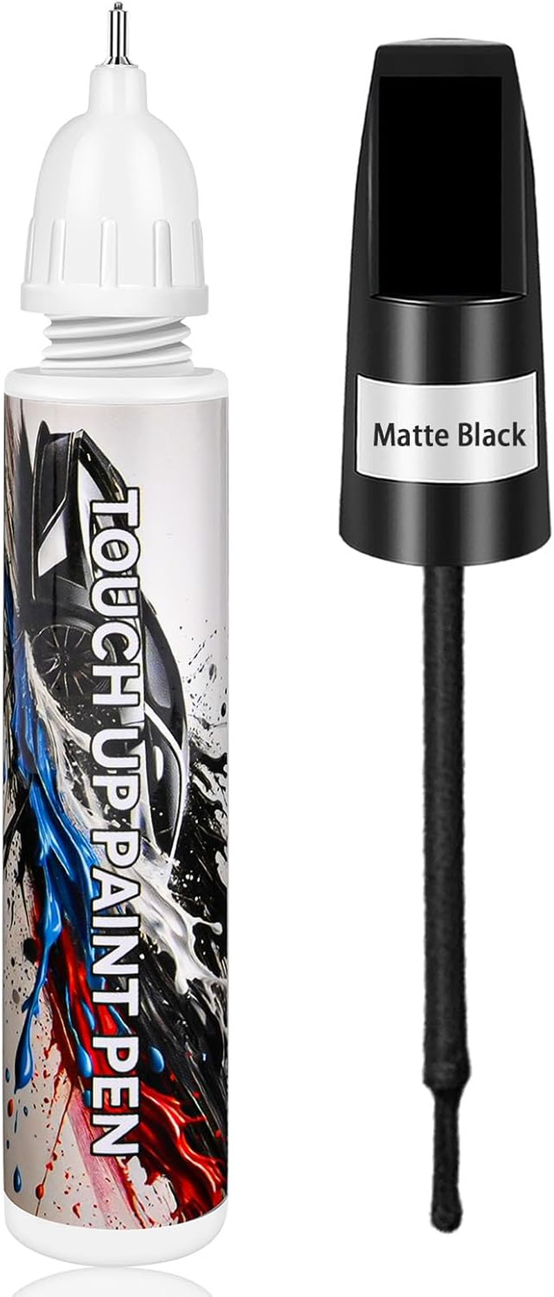 Touch up Paint for Cars, White Car Paint Touch Up, Car Paint Scratch Repair, Auto Paint Repair Pen, Professional Seamless Coverage, Color Accurate, Long Lasting Adhension, Fast Drying
