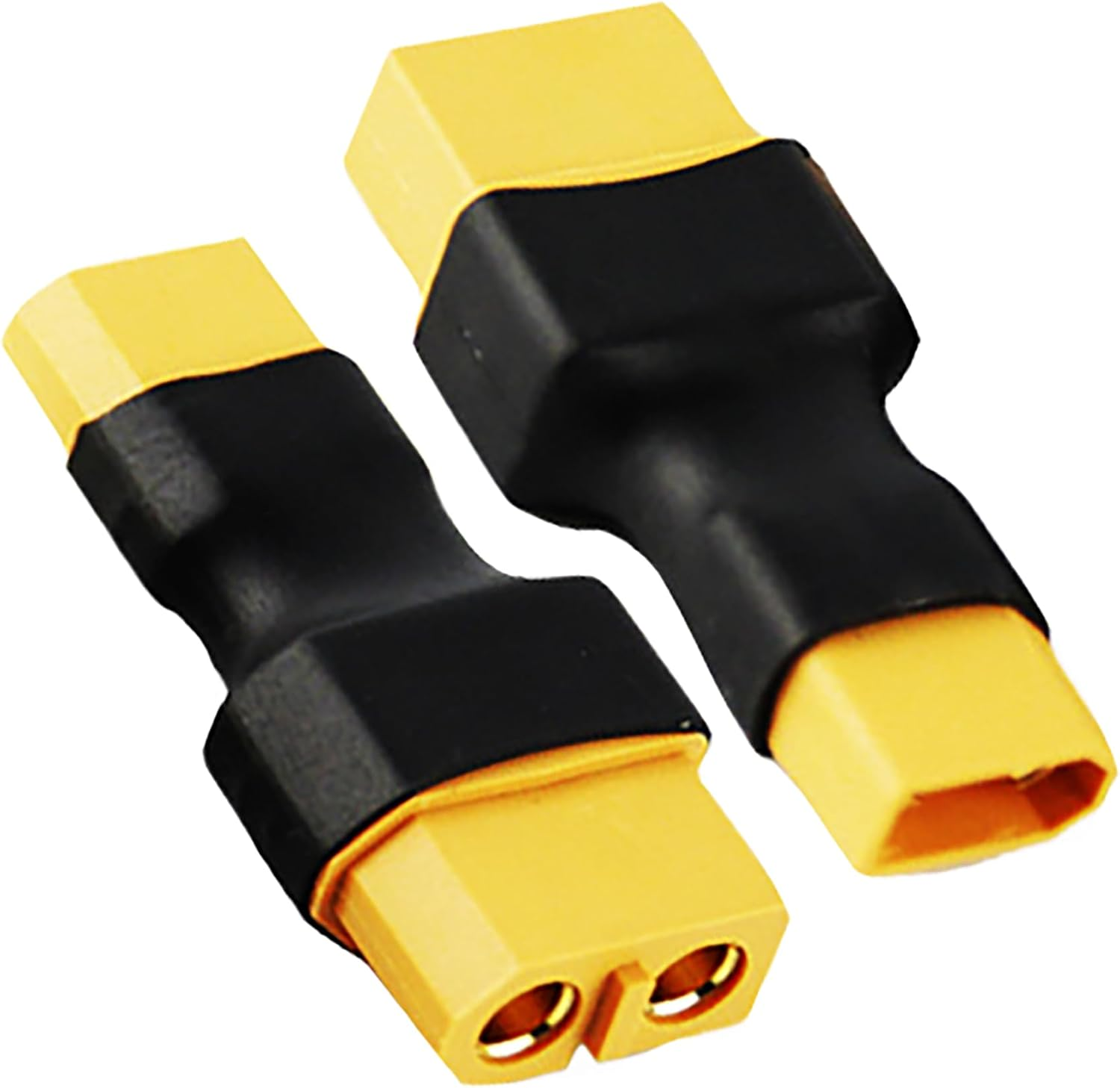 Tunghey 4Pack RC XT30 to XT60 Plug Female Male Adapter Connector for RC FPV Drone Car Lipo Nimh Battery Charger ESC image number 3