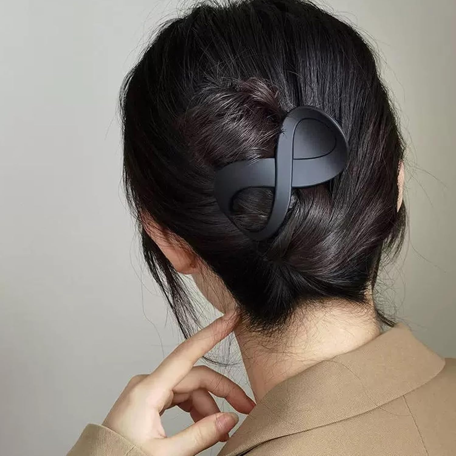 6 X Women'S Hair Clips, Duck Beak Hair Clip, Elegant Flat Hair Clips, Ideal for Half Hairstyles and Styling, Suitable for Different Occasions to Show Fashion image number 5