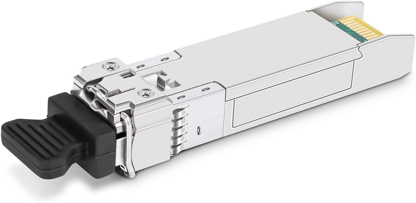 QSFPTEK 4 Packs 10GBASE-SR SFP+ Module, 10G Multimode SFP 850Nm LC Transceiver with 300M DDM, Compatible with Cisco SFP-10G-SR, Ubiquiti Uf-Mm-10G,Fortinet, Mikrotik