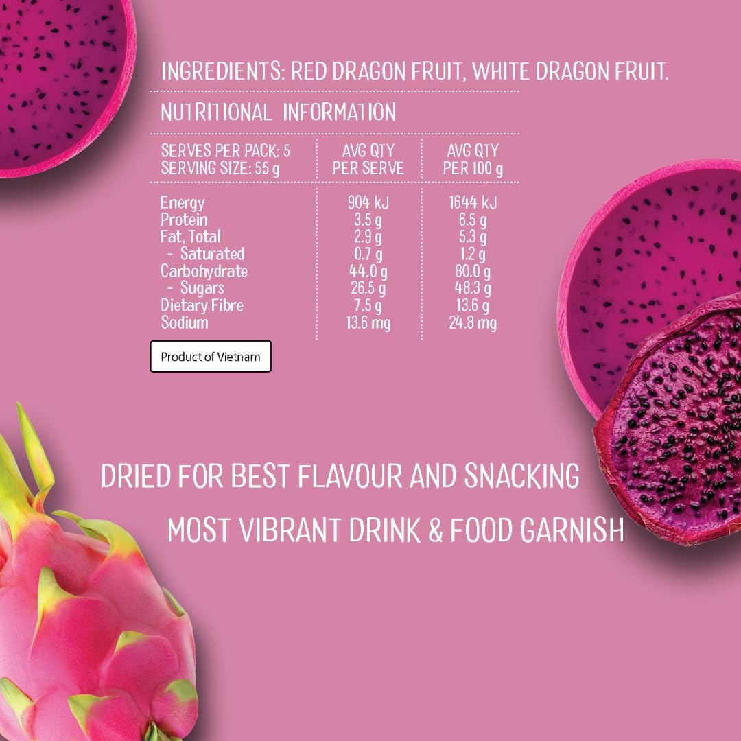 Nature'S Delight Red Dried Dragon Fruit Rings 135G image number 5