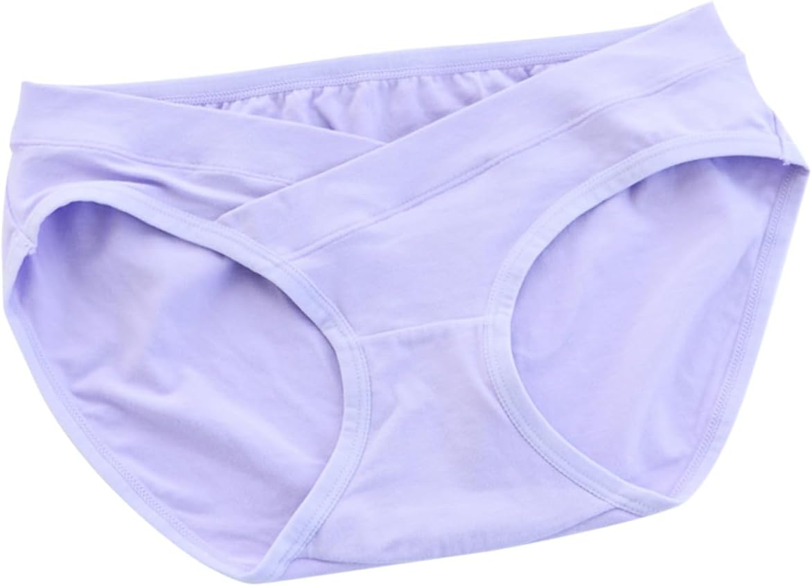 Pregnancy Low Waist Panties Cotton Maternity Underwear for Comfort Size L image number 2