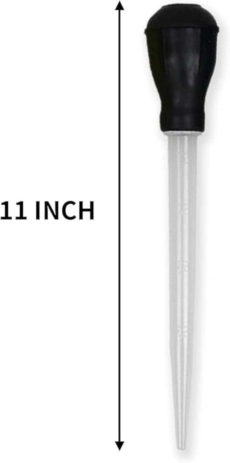 Turkey Baster,Plastic Baster, Syringe Baster for Thanksgiving Meat,Cooking,Bbq,Baking,Kitchen,Fish Tank Cleaning,30Ml Heat Resisting Strong Suction Meat Baster (Black) image number 4