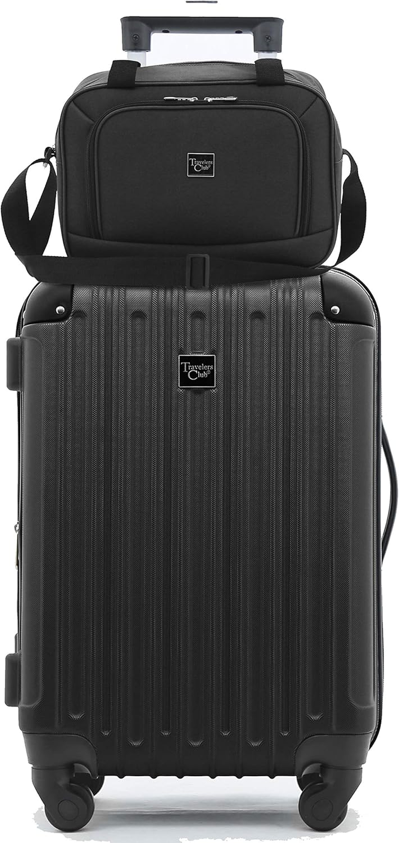 Travelers Club Midtown Hardside 4-Piece Luggage Travel Set, Midtown Hardside 4-Piece Luggage Travel Set image number 1