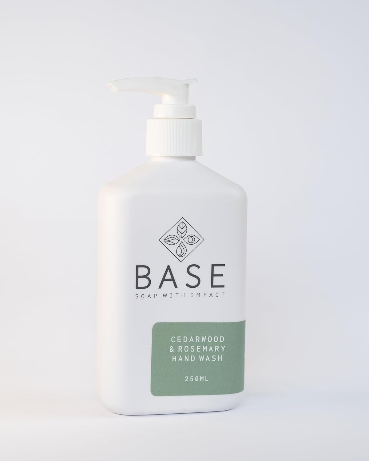 Base - Soap with Impact - Liquid 250Ml Cedarwood Rosemary Hand Wash