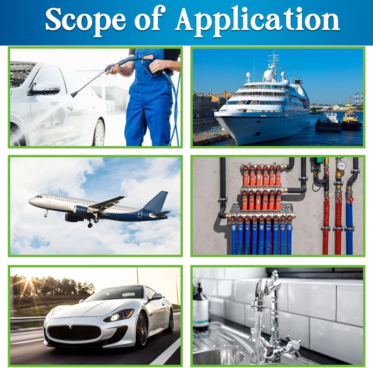 595 Pcs Automotive AC O Rings Kit, SAE and Metric Air Conditioning Orings Assortment Set for Car A/C Compressor and Professional Plumbing Faucet Seal Repair with 4 Pick & Hook (Green) image number 2