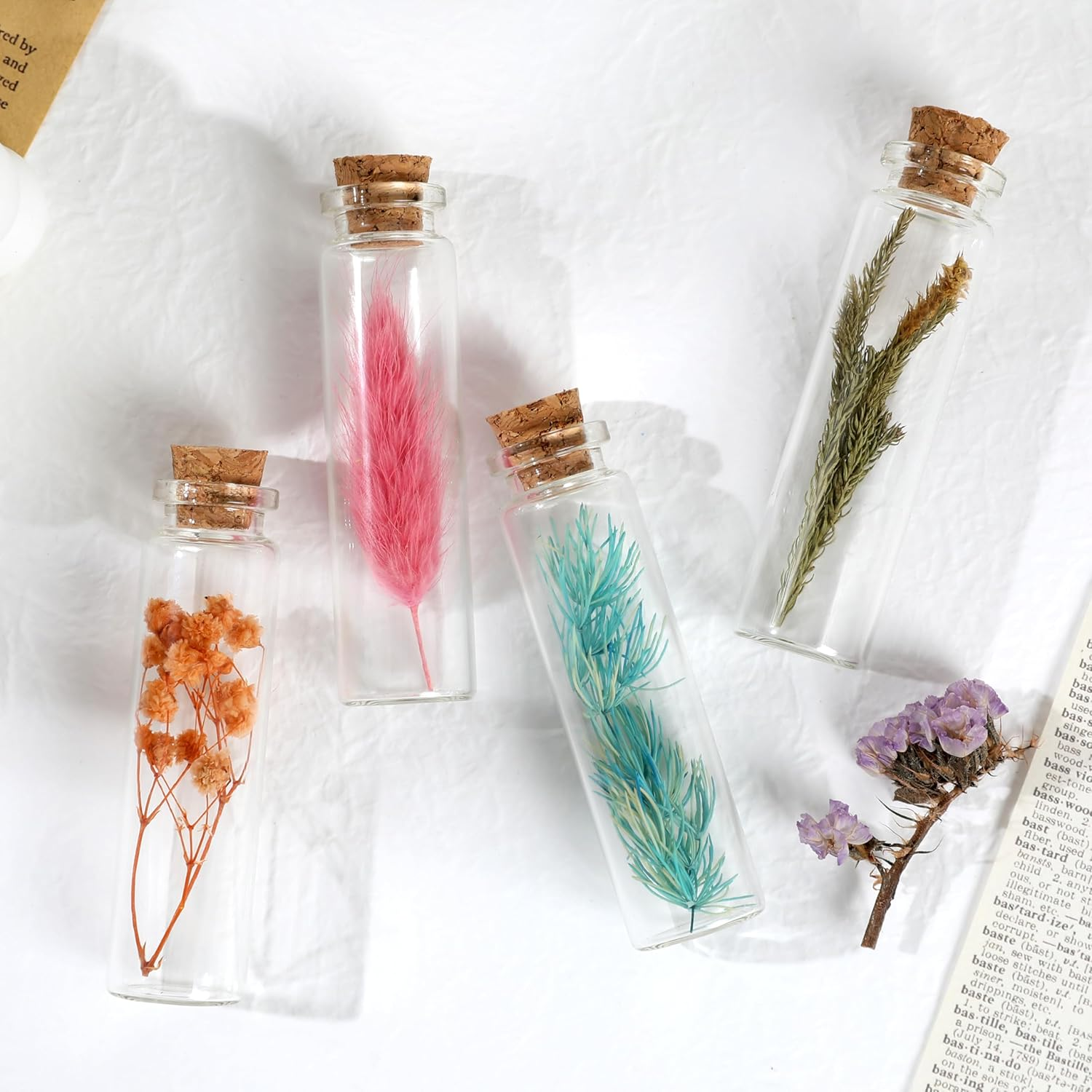 Magic Season Decorative Glass Bottles (24 Pcs / 20 Ml)