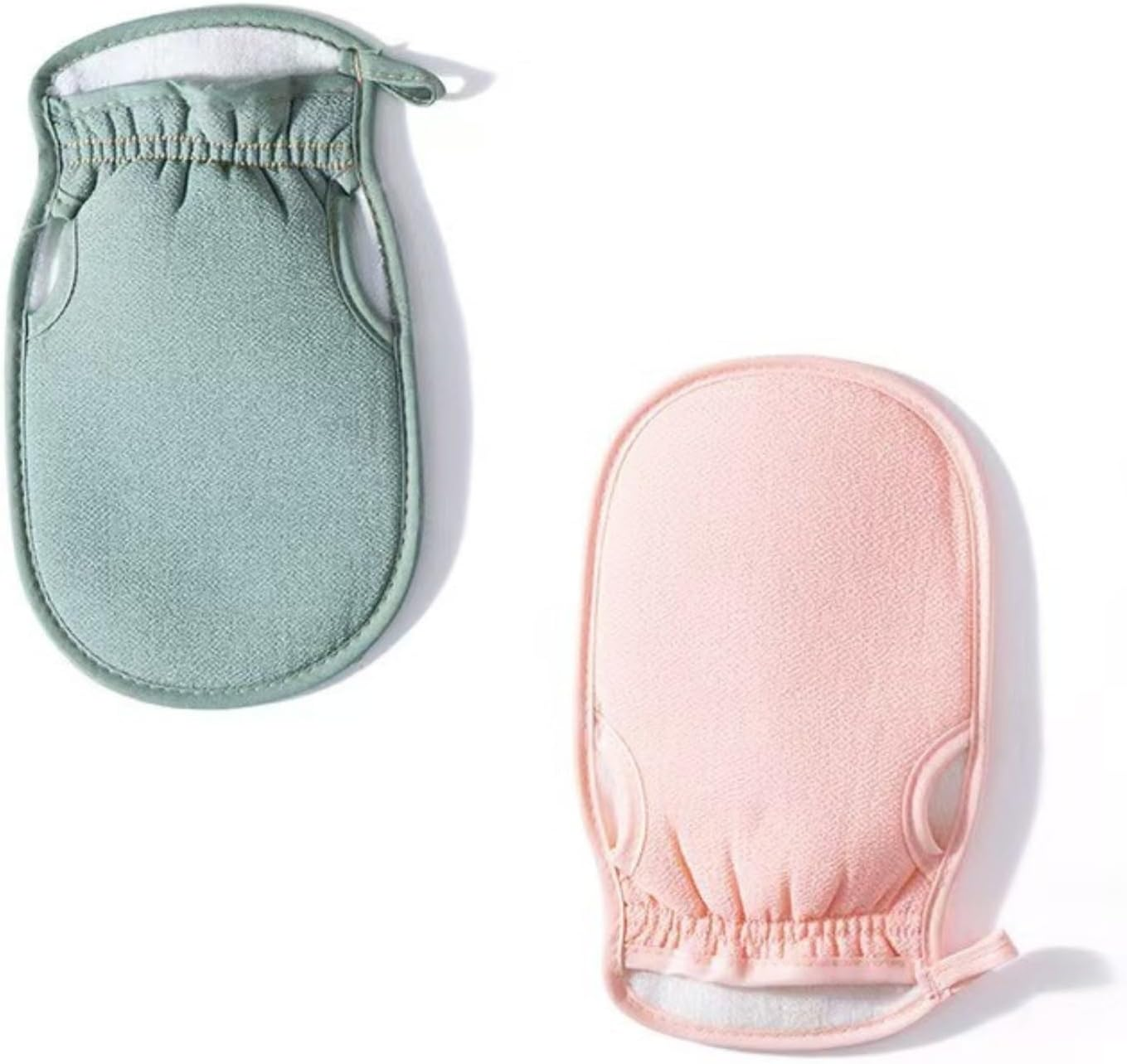 AYOCULTURE Dual-Sided Exfoliating Glove for Smooth Skin - Natural Fibers, One Size Fits Most - Thickened 2 Pcs image number 4