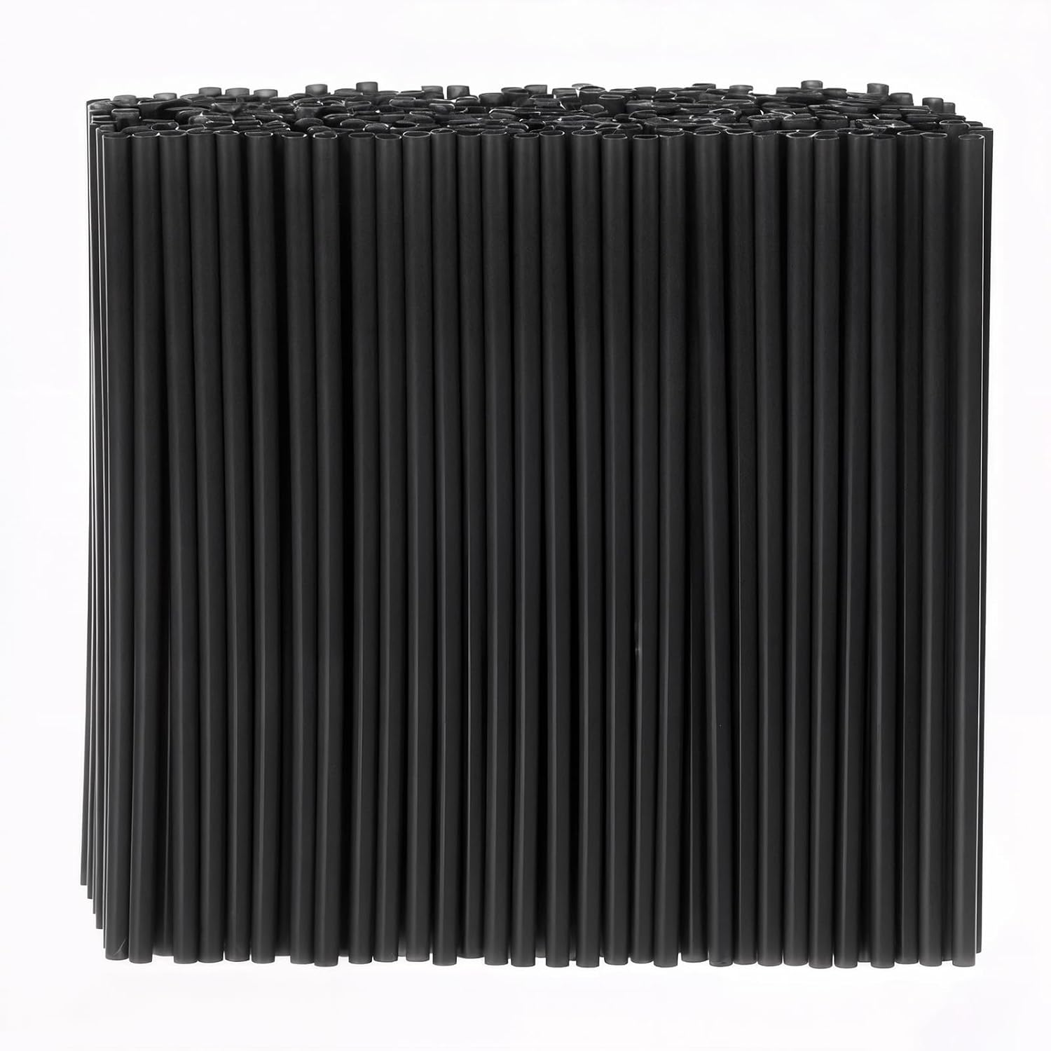 Drinking Straws 200 PCS 26Cm Reusable Colourful - Suitable for Juice, Tea, Coffee, Milk, Parties, Daily Use (Transparent)