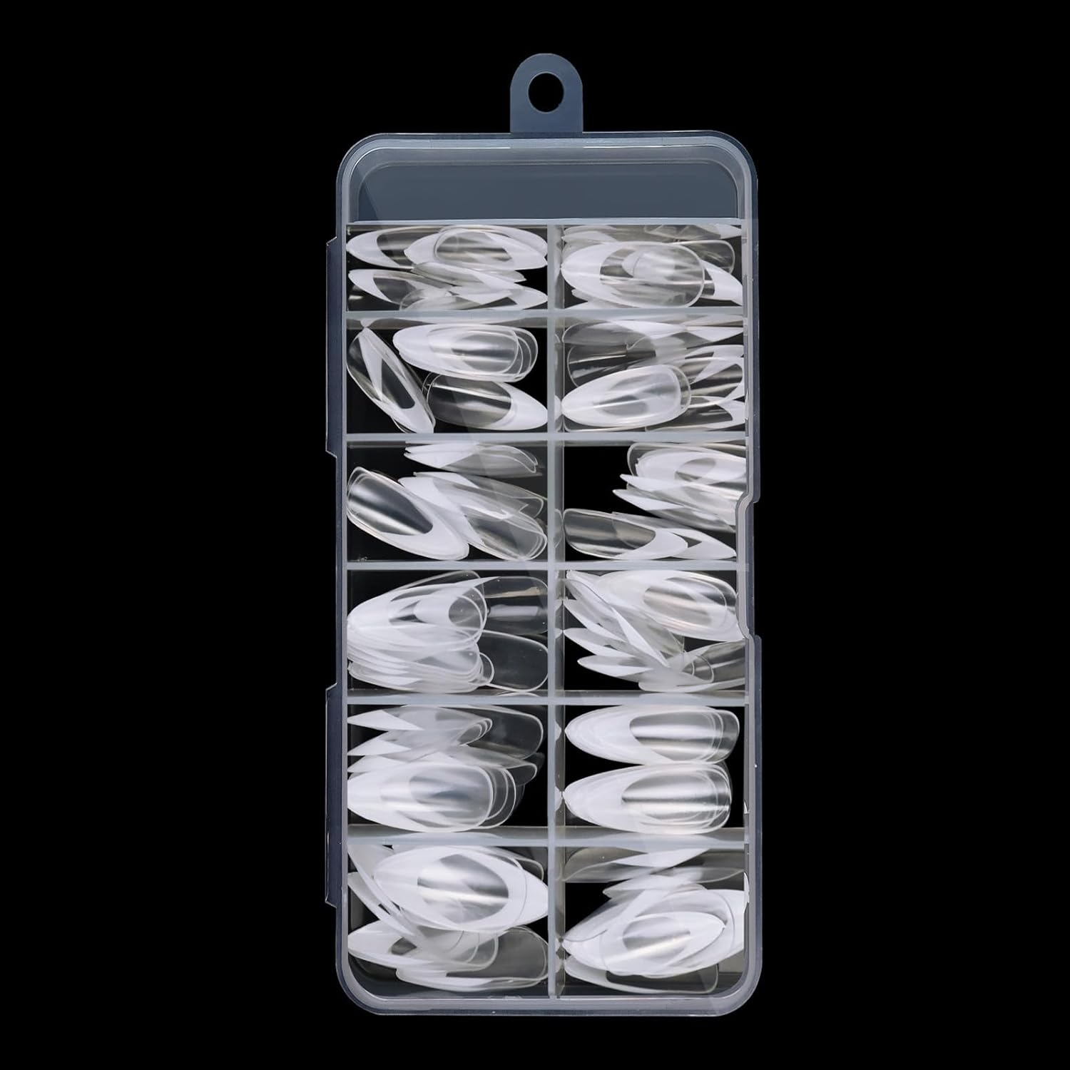 Beetles Nail Tips | Pre Shaped Gel Extension Nail Tips Matte Inner 120PCS | 12 Sizes Professional Press on Nails for Soak off Lamp Gel Art Polish Zalhin image number 2