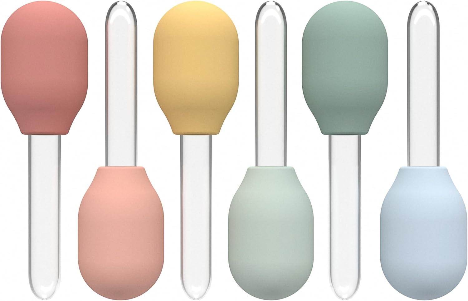 Inspire My Play 6 X Pastel Pipettes for Children - Pipettes Dropper for Kids - Sensory Toys and Accessories for Messy Play image number 3