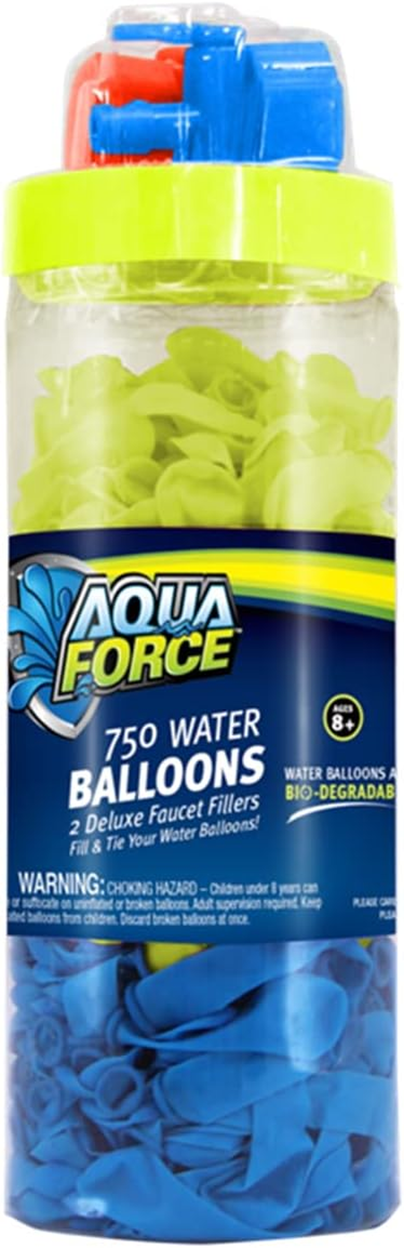 750 WATER BALLOONS with FAUCET FILLER image number 1