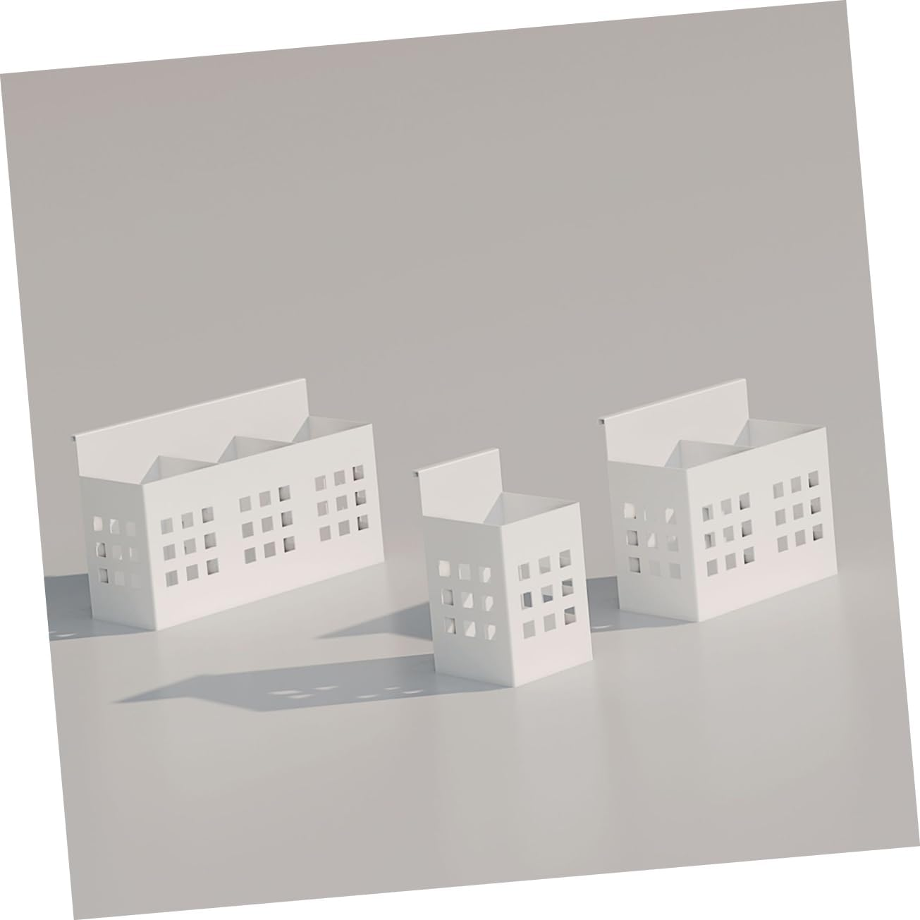 AUTSUPPL Hanging Pen Holder for Desk Storage Organizer for Cubicles Space-Saving Office Accessory for Writing Tools Double image number 6