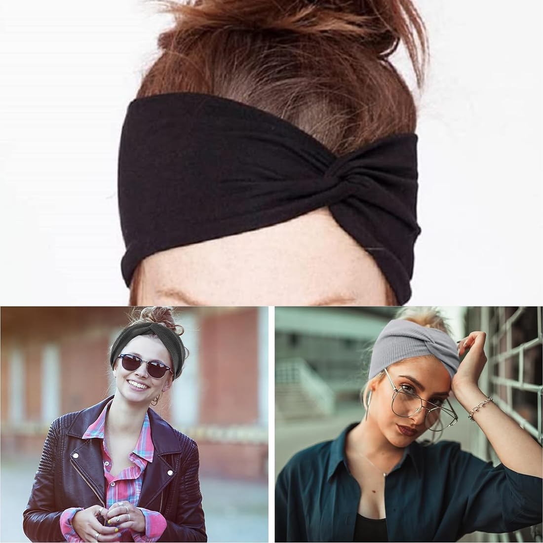 Aililong Elastic Hair Bands Girls, Children'S Headbands Thin Summer Non-Slip Training Yoga Headband Women Girls image number 1