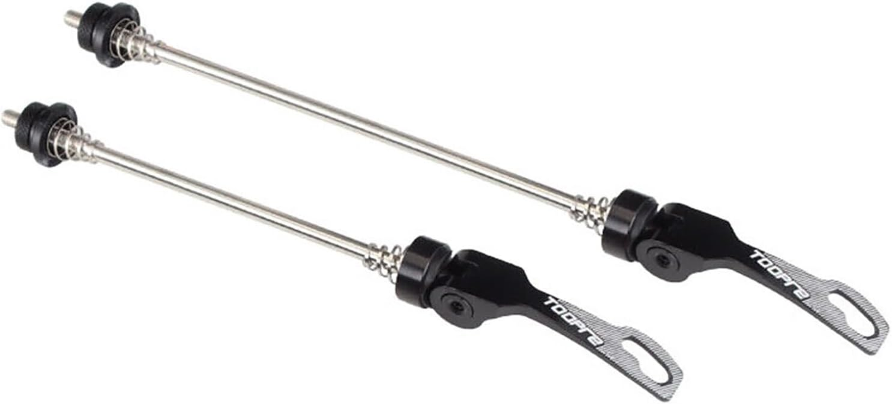 Aluminium Alloy Mountain Road Bike Bicycle Wheel Hub Quick Release Skewers image number 5