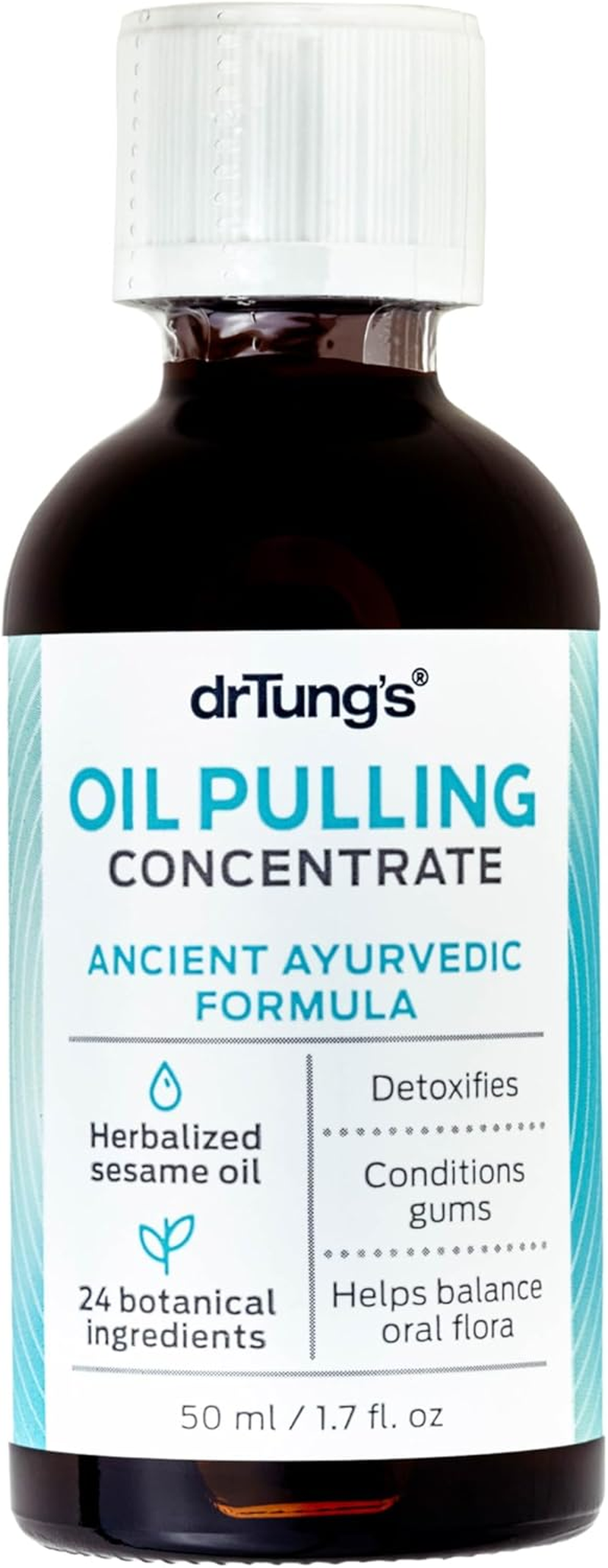 DR TUNG'S Oil Pulling Concentrate Ancient Ayurvedic Formula, 50Ml image number 3