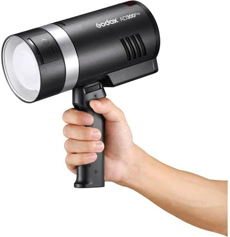 Godox FG-100 Flash Grip Handle for Ad100Pro, AD200, Ad200Pro, Ad200Pro II, Ad300Pro and Ad300Pro II, Portable Handheld Grip with 1/4"-20 Mount, Anti-Slip Design image number 5