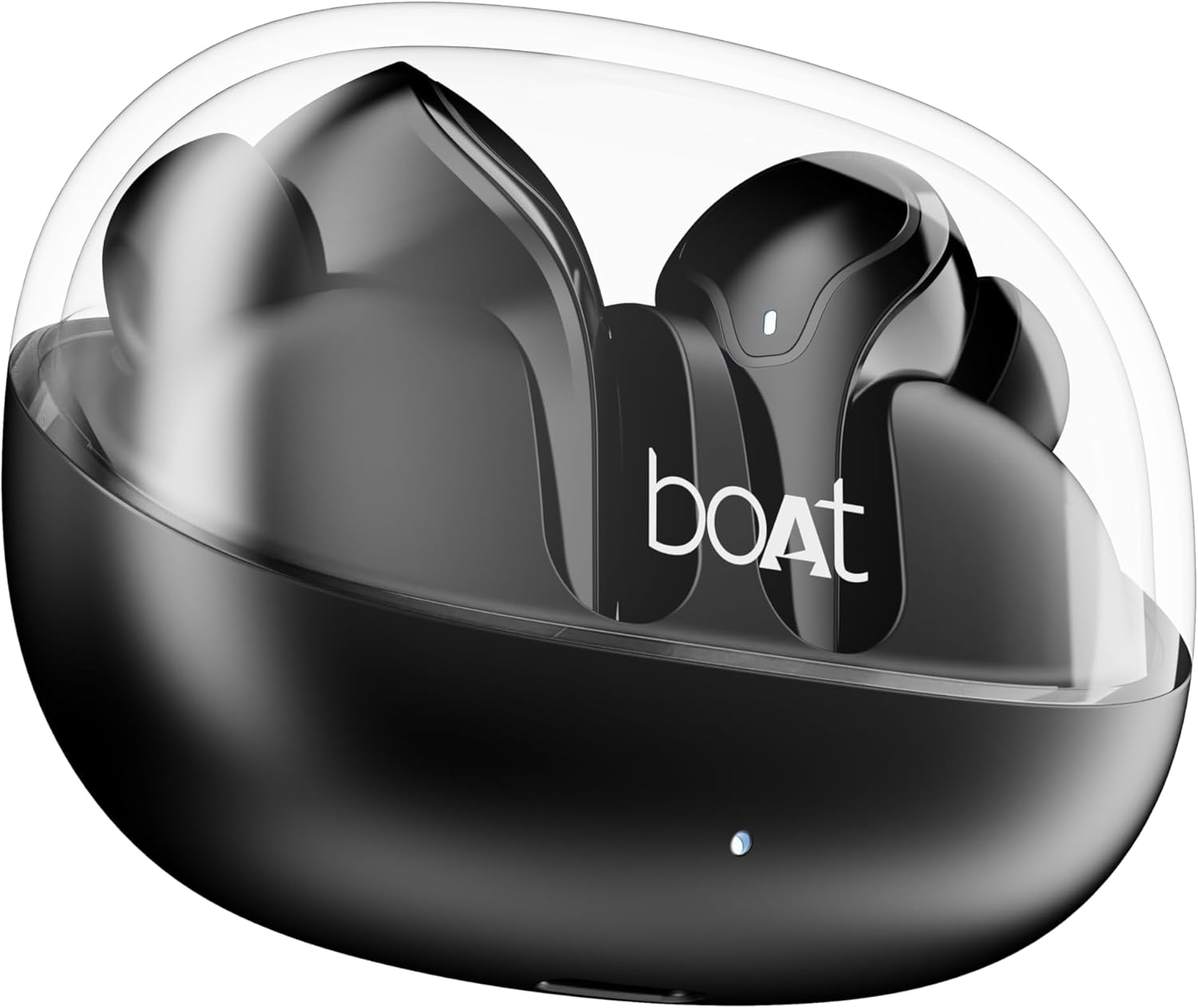 Boat Airdopes 311 Pro Truly Wireless in Ear Earbuds, up to 50 Hrs Playtime, Dual Mics, Low-Latency Mode, ASAP Charging, IPX4, IWP Tech, BT V5.3 (Active Black) image number 5