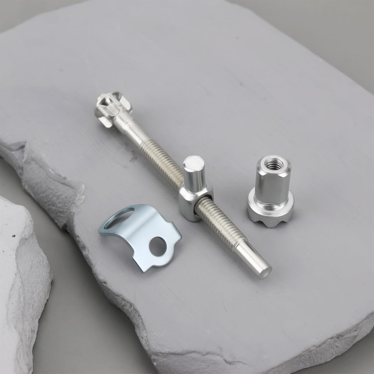 Emsea 2 Sets 68Mm Adjustable Chainsaw Tension Screw Nut Set for Most Electric Saws image number 6