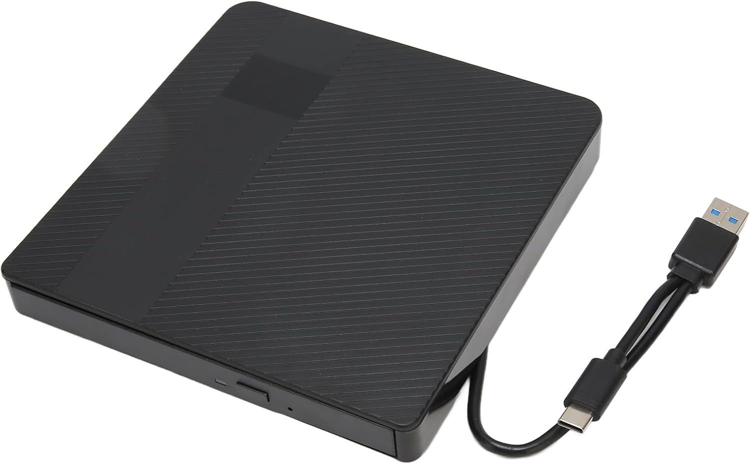 DVD RW Burner, Universal CD DVD External Drive Silent Movement Multi System Compatibility Plug and Play USB3.0 for Linux for Computer image number 3