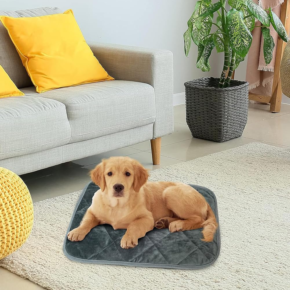 Self-Heating Blanket Cat and Dogs, 50 X 40 Cm, Cat Blanket, Fluffy Self-Warming Cat Blanket, Self-Warming Dog Blanket, Pet Heat Cushion for Indoor, Blanket for Cats and Dogs, Washable Thermal Blanket image number 5